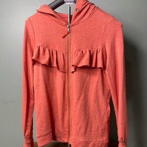 Evy's Tree Vibrant Coral Hoodie